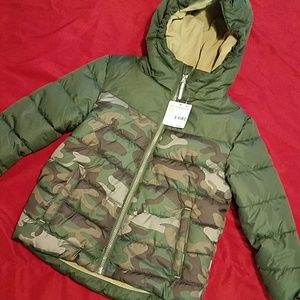 Boys camo jacket